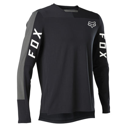 Fox Racing Defend Pro Long Sleeve MTB Jersey - Black - 2022 Black Small 