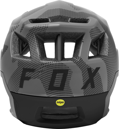 Fox Racing Dropframe Pro Camo MTB Helmet - Gray Camo