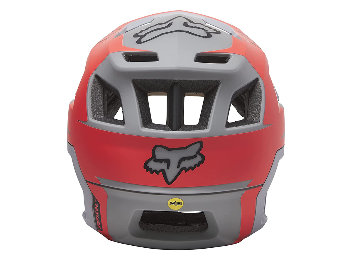 Fox Racing Dropframe Pro MTB Helmet - Sideswipe - Light Gray - 2021