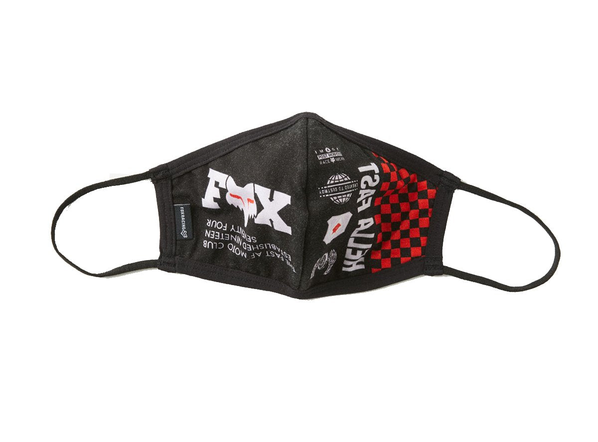 Fox Racing Face Mask - Illmatik - Black Black One Size Each