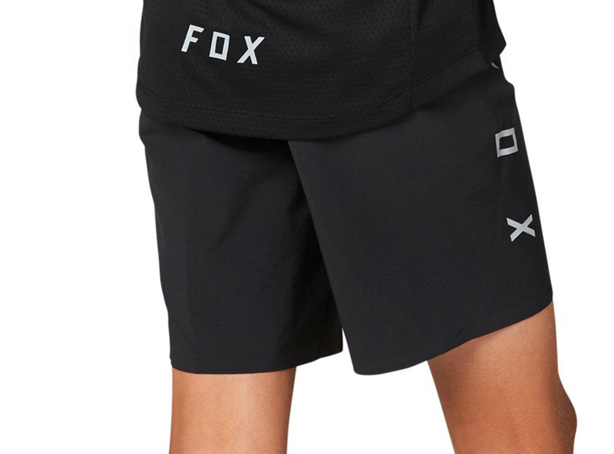 FOX Flexair Youth MTB Shorts Bark