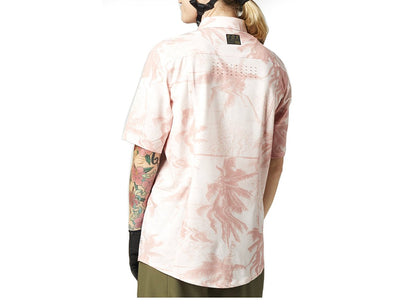 Fox Racing Flexair Woven Short Sleeve MTB Jersey - Womens - Pink