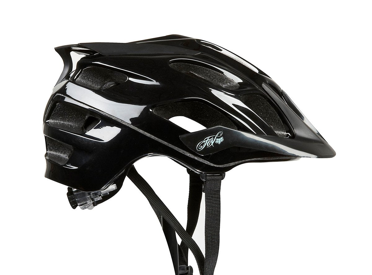 Fox Racing Flux MTB Helmet - Womens - Gloss Black Gloss Black Large/X-Large 