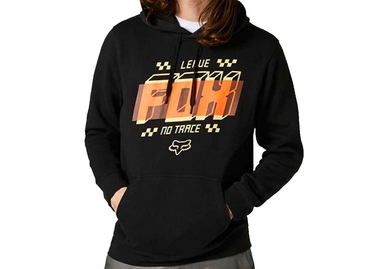 Fox Racing Fullstop Pullover Fleece - Black Black Small 