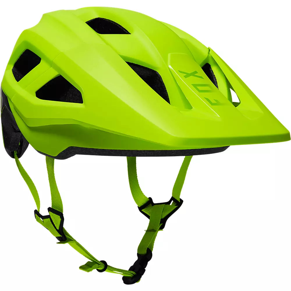 Fox Racing Mainframe MTB Helmet - Youth - Fluorescent Yellow - 2022 Fluorescent Yellow One Size 