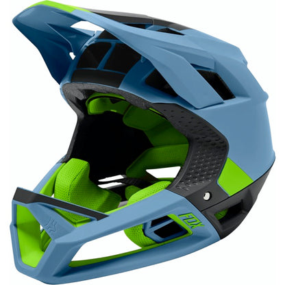 Fox Racing Proframe Blocked Full Face Helmet - Dusty Blue - 2022 Dusty Blue Small 