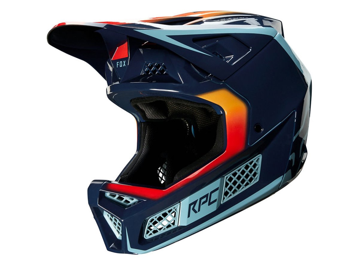 Fox Racing RPC MTB Helmet - Diaz - Navy - 2020 Navy Large 