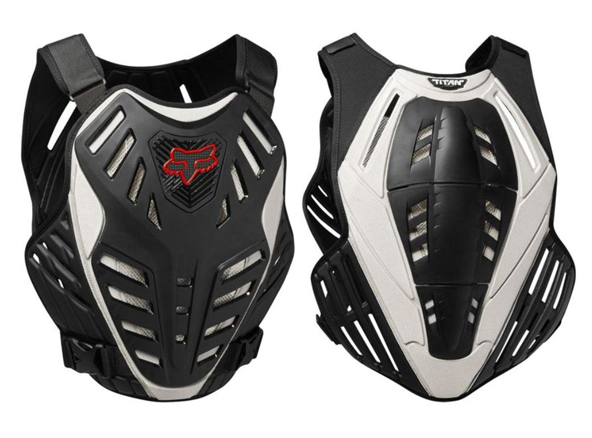 Fox Racing Race Subframe Chest Protector - Black Black Small/Medium 