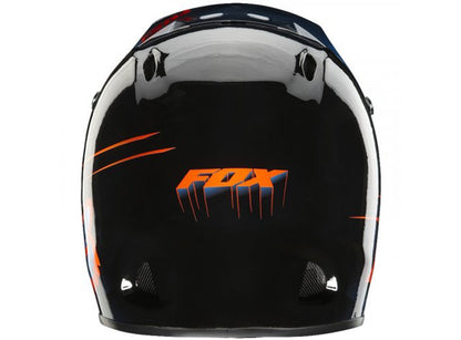 Fox Racing Rampage Full Face Helmet - Blue-Red