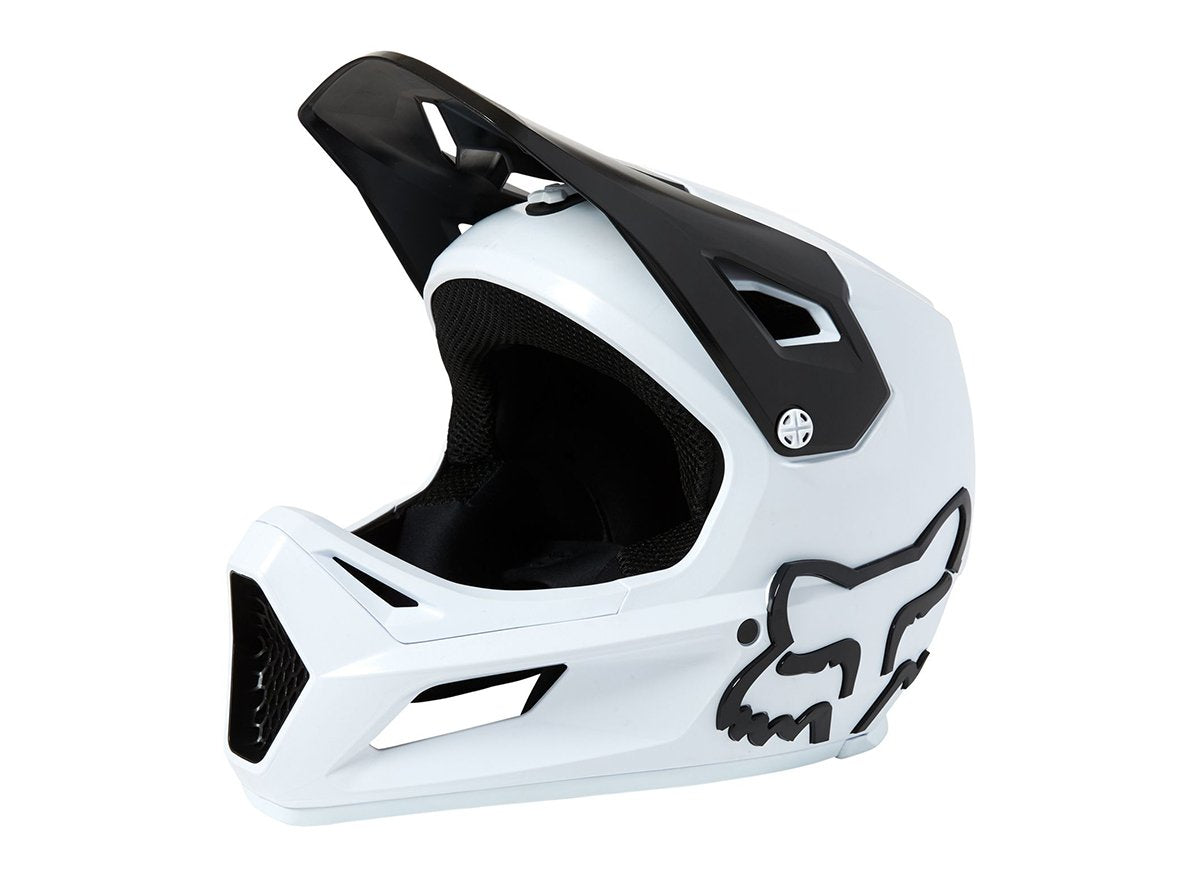 Fox Racing Rampage Full Face Helmet - Youth - White - Cambria Bike