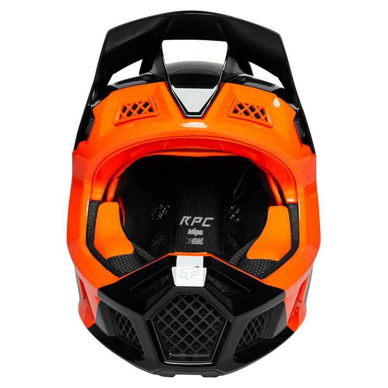 Fox Racing Rampage Pro Carbon MIPS Full Face Helmet - Fuel - Black