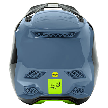 Fox Racing Rampage Pro Carbon MIPS Full Face Helmet - Fuel - Dusty Blue