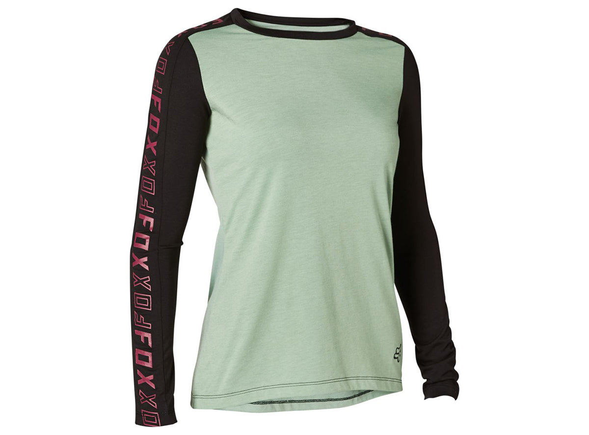 Fox Racing Ranger DR Long Sleeve Jersey - Womens - Sage - 2021 Sage X-Small 