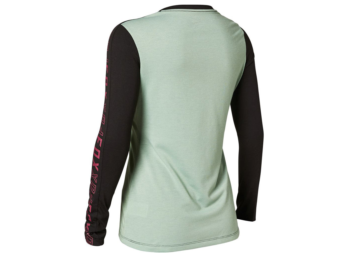 Fox Racing Ranger DR Long Sleeve MTB Jersey - Womens - Sage