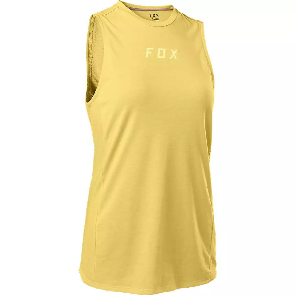 Fox Racing Ranger Dri Release Tank - Womens - Pear Yellow - 2022 Pear Yellow X-Small 