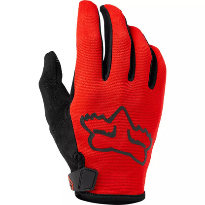 Fox Racing Ranger MTB Glove - Youth - Fluorescent Red - 2022 Fluorescent Red Small 