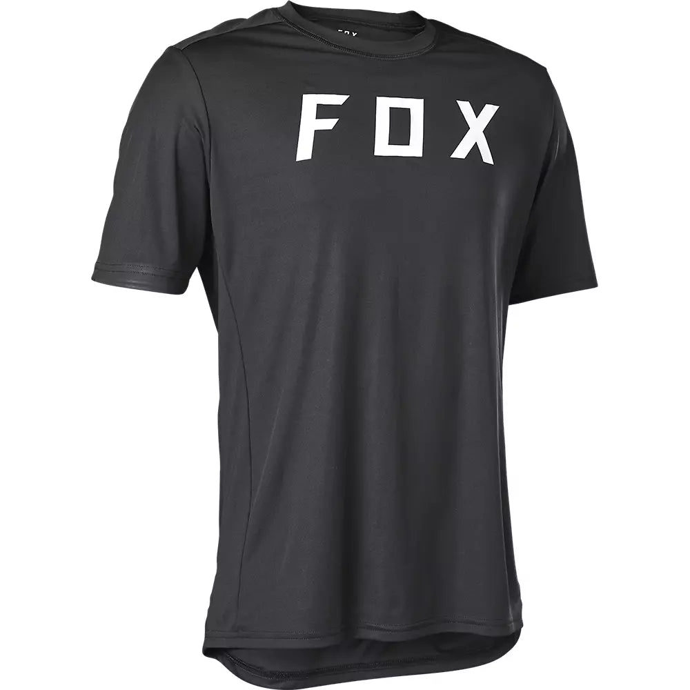 Fox Racing Ranger Moth Short Sleeve MTB Jersey - Black - 2022 Black Small 