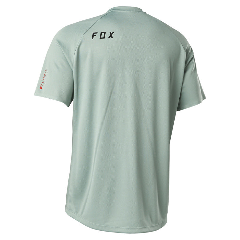 Fox Racing Ranger Power Dry Short Sleeve MTB Jersey - Eucalyptus