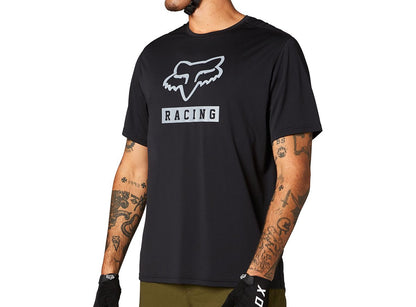 Fox Racing Ranger Short Sleeve MTB Jersey - Block - Black - 2021 Black Small 