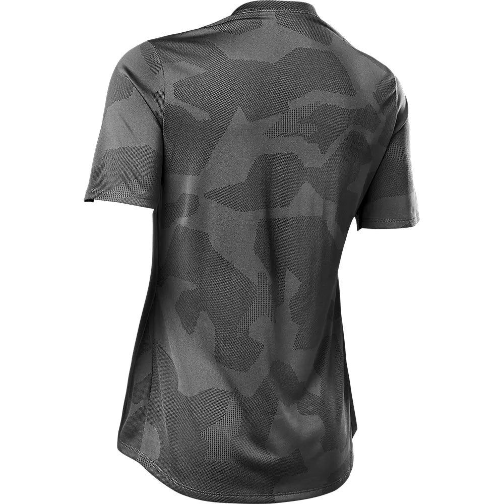 Fox Racing Ranger Tru Dri Short Sleeve MTB Jersey - Womens - Gray