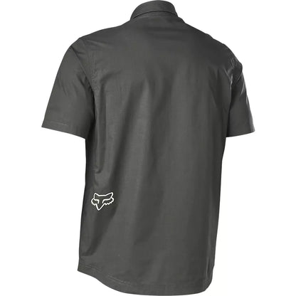 Fox Racing Ranger Woven Short Sleeve MTB Jersey - Dark Shadow