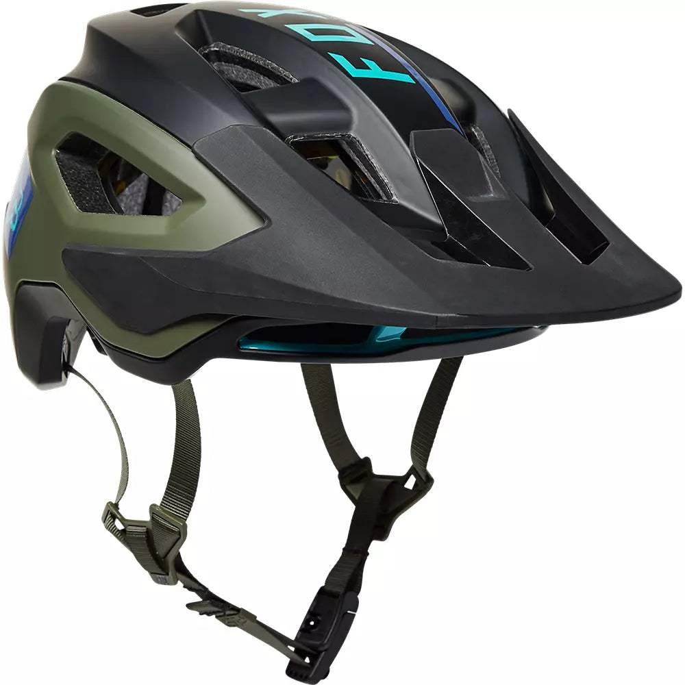 Fox Racing Speedframe Pro Blocked MTB Helmet - Army - 2022 Army Small 