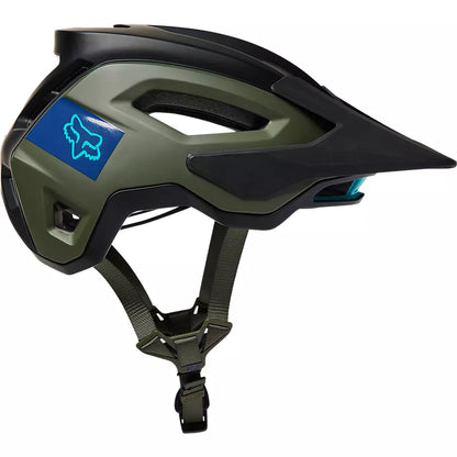 Fox Racing Speedframe Pro MTB Helmet - Blocked - Army