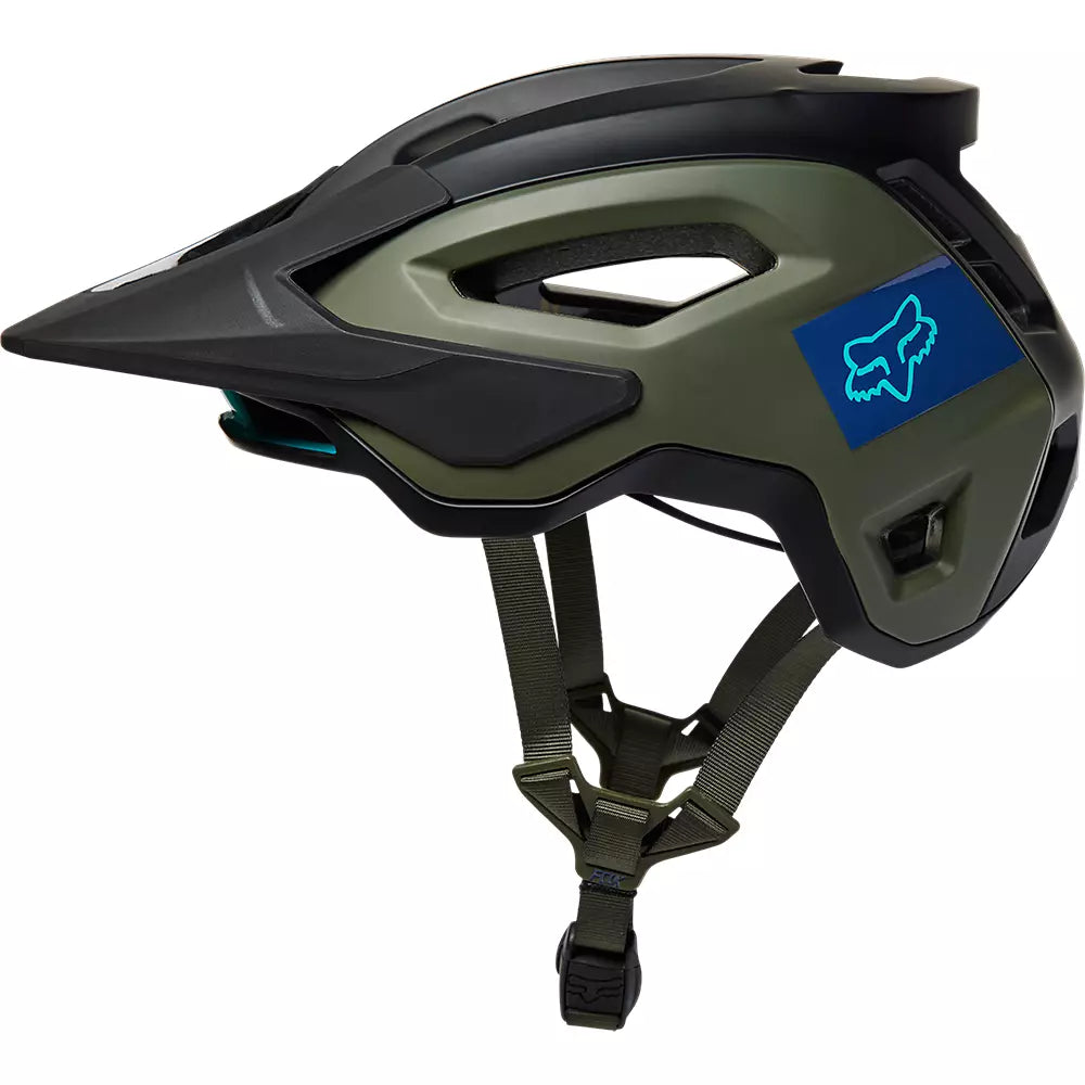 Fox Racing Speedframe Pro MTB Helmet - Blocked - Army