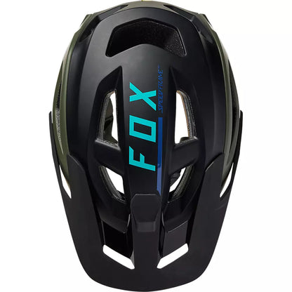 Fox Racing Speedframe Pro MTB Helmet - Blocked - Army