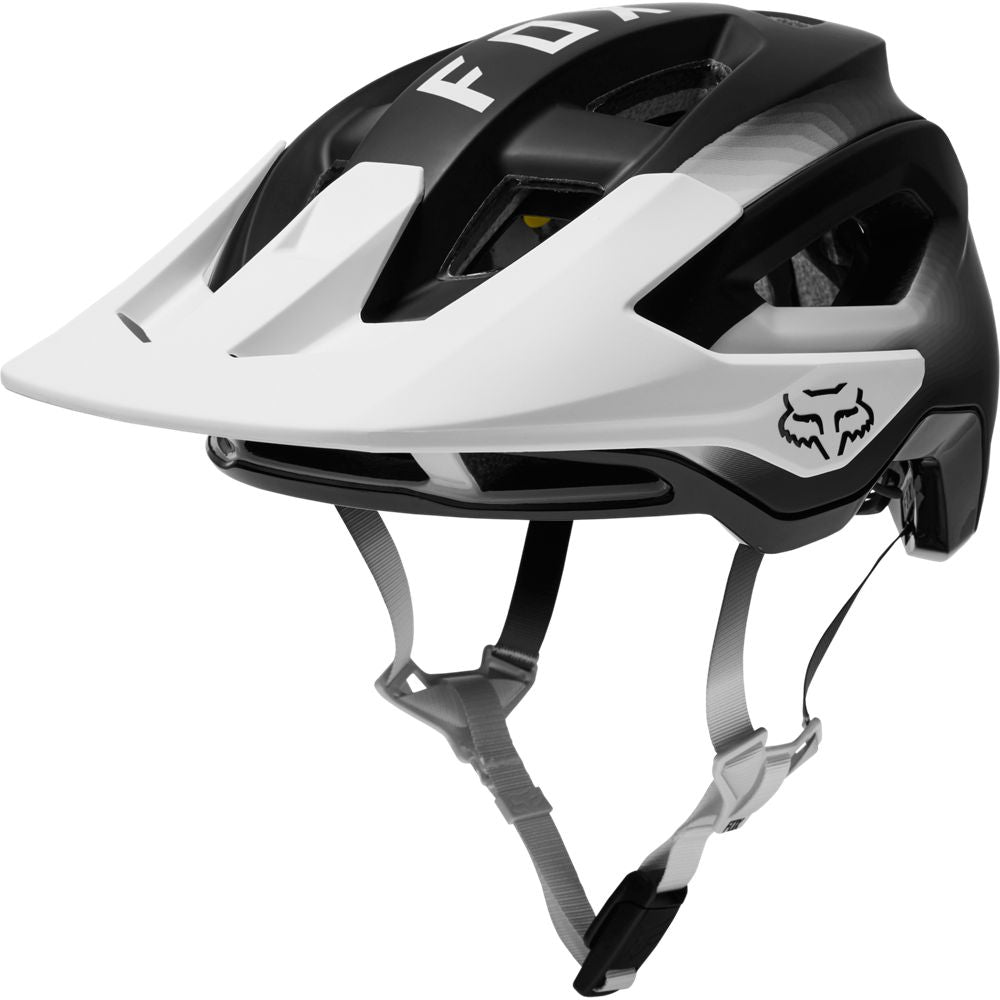 Fox Racing Speedframe Pro MTB Helmet - Fade - Black – Cambria Bike