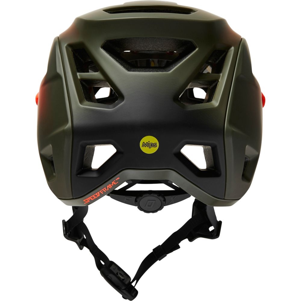 mtb helm olive Fox Racing Speedframe Pro MTB Helmet - Fade