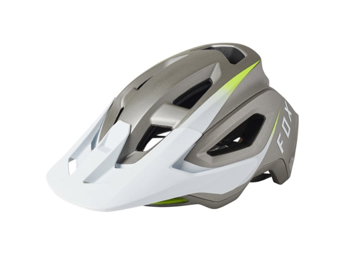 Fox Racing Speedframe Pro MTB Helmet -  Repeater - White - 2021 White Small 