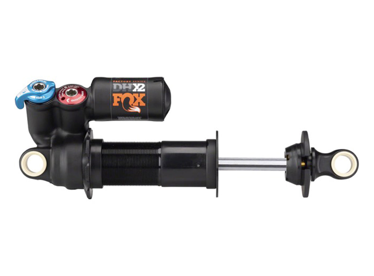 Fox Suspension DHX2 Factory 2 Pos Adj - Metric - Orange Logo - 2022 Black - Orange Logo 210mm 50mm - Travel