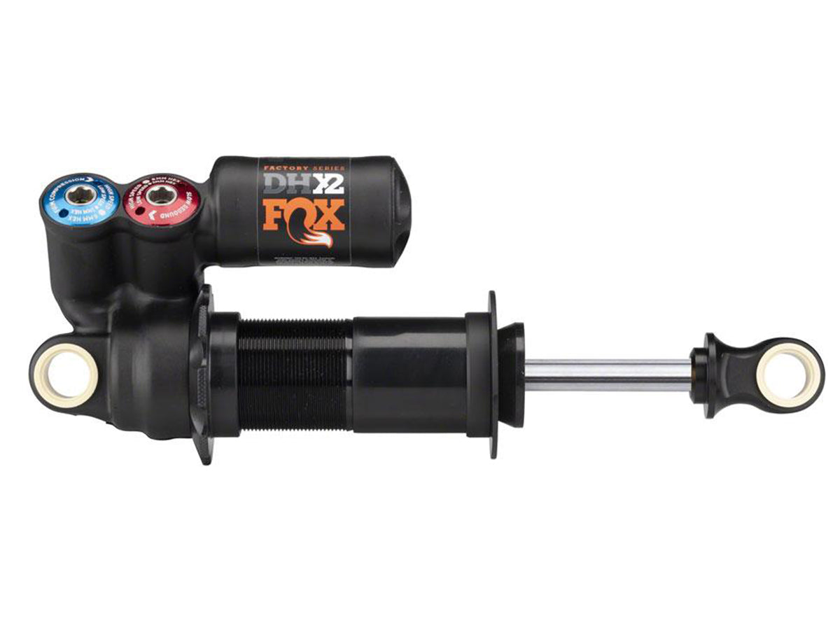 Fox Suspension DHX2 Factory CR - Imperial - Orange Logo - 2022 Black - Orange Logo 10.5" 3.5" - Travel