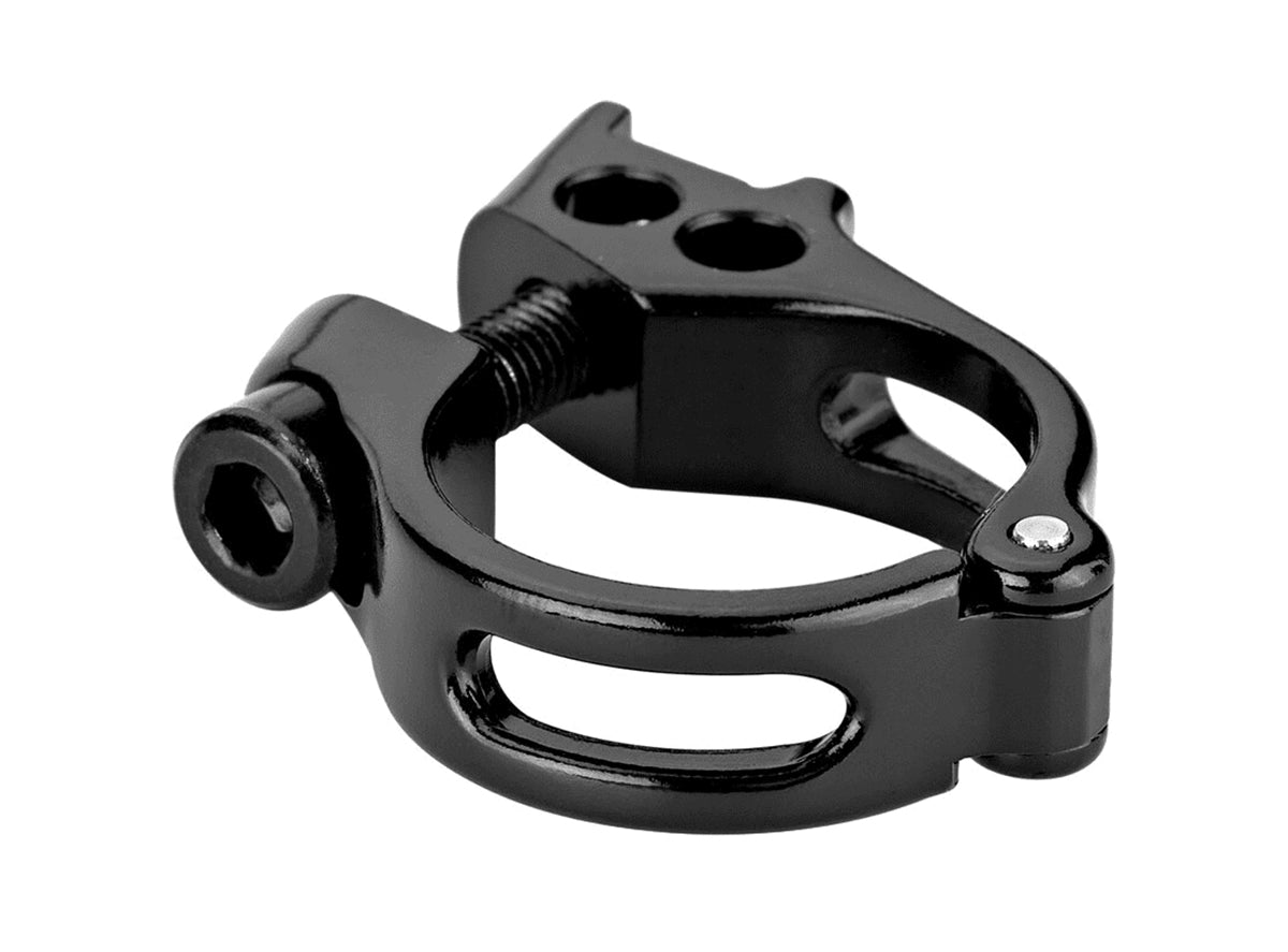 Fox Suspension Remote Band Clamp Assembly - 22.2 Black Fits - 2021 1x Transfer Remote - 2022 Fork/Shock Remotes 