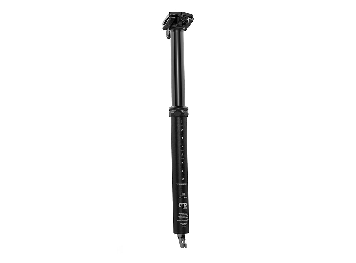 Fox Suspension Transfer Performance Elite Dropper Seatpost 30.9x175mm - Internal - 2021 Black - Anodized 506mm - 30.9mm Internal Cable Routing