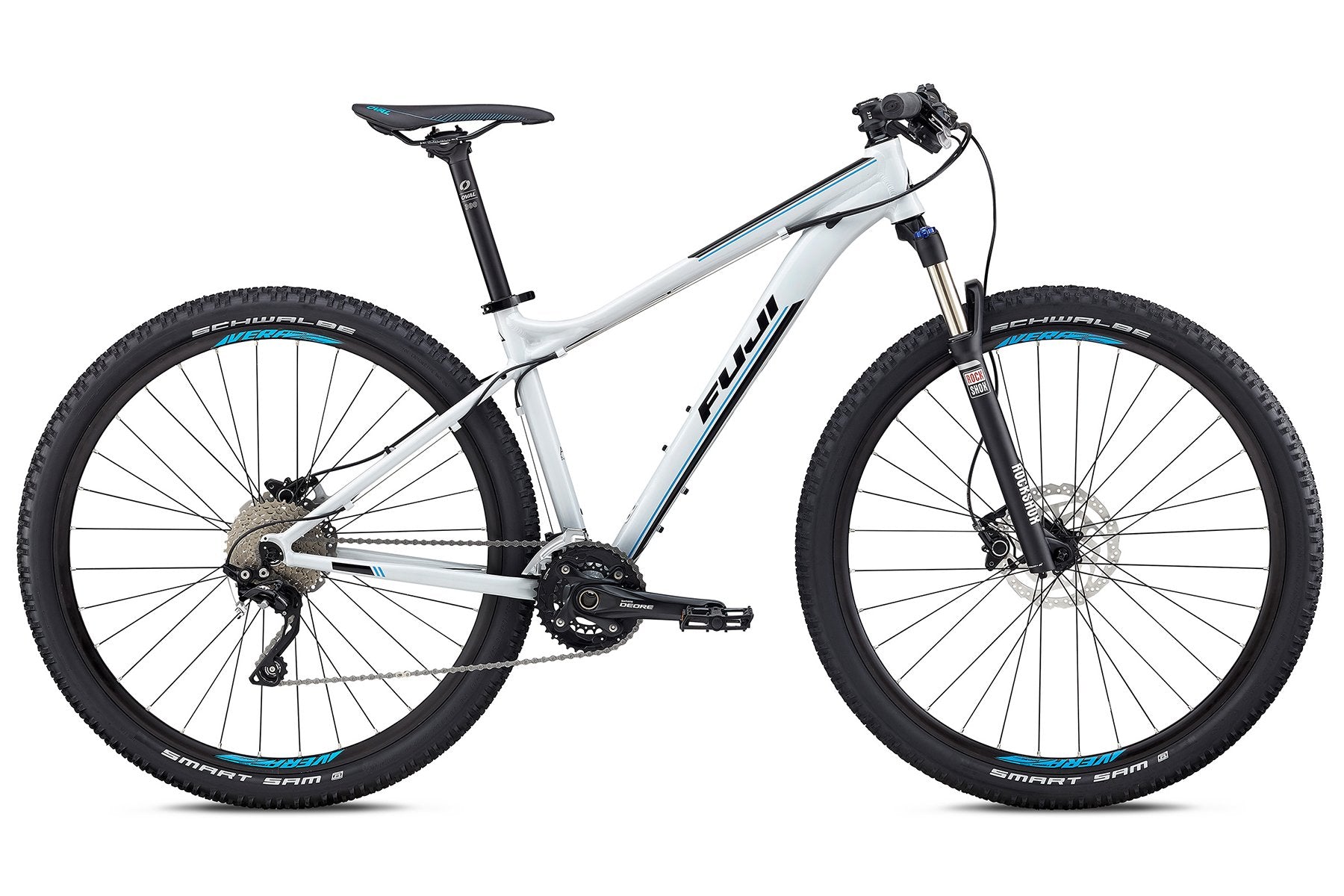 Fuji Nevada 1.1 29 MTB Hardtail Bike - Light Gray Light Gray Small 
