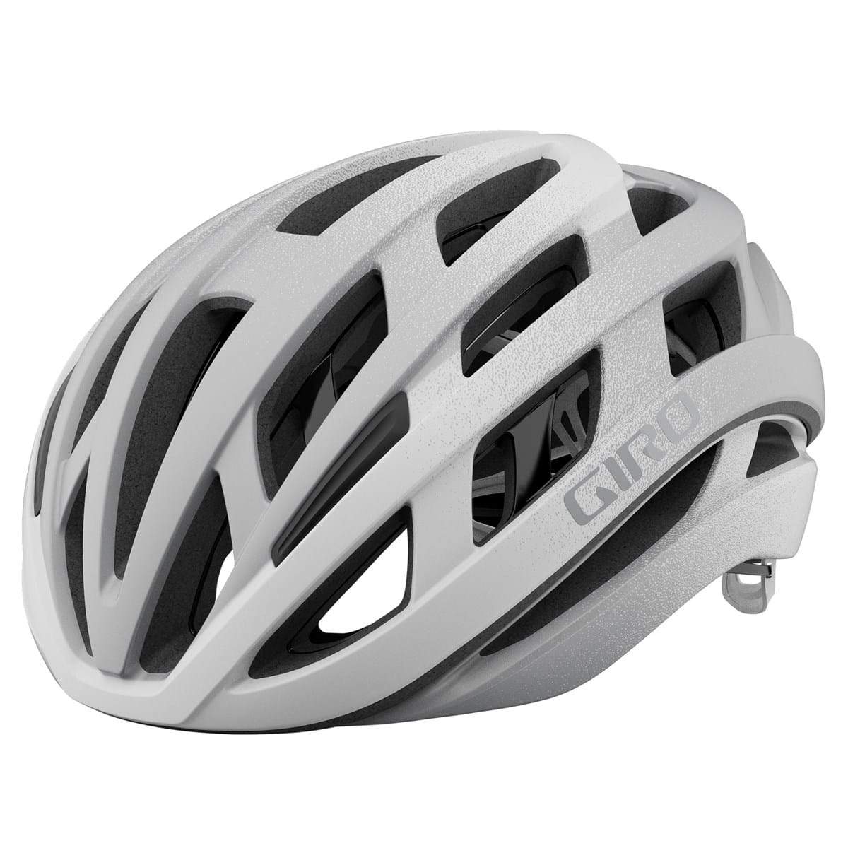 Giro Helios Spherical Road Helmet - Matt White-Silver - 2021 Matt White - Silver Small 