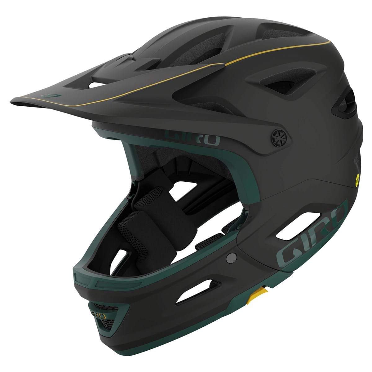 Giro Switchblade MIPS Full Face Enduro Helmet - Matt Warm Black - 2021 Matt Warm Black Small 