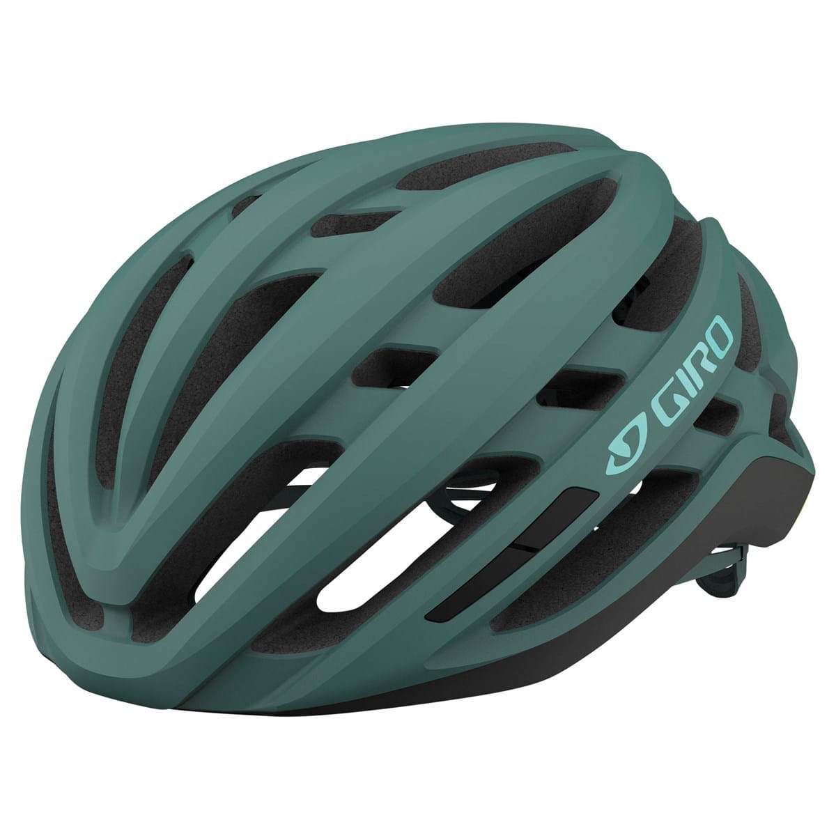 Giro Agilis MIPS Road Helmet - Womens - Matt Gray-Green - 2021 Matt Gray - Green Small 