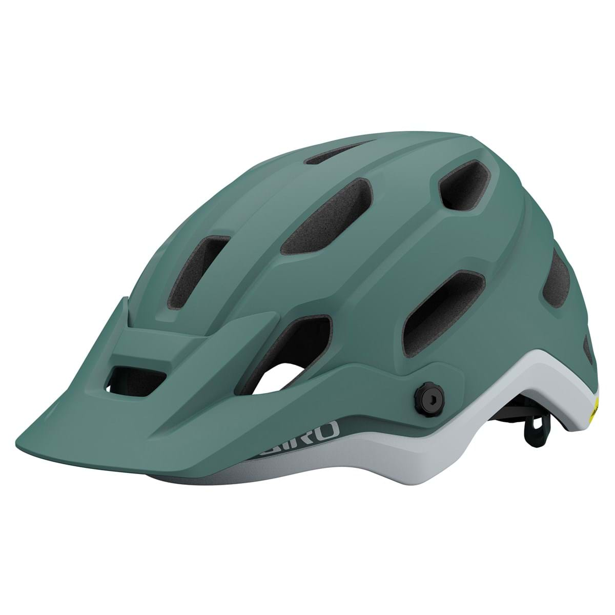 Giro Source MIPS MTB Helmet - Womens - Matt Gray-Green - 2021 Matt Gray - Green Small 