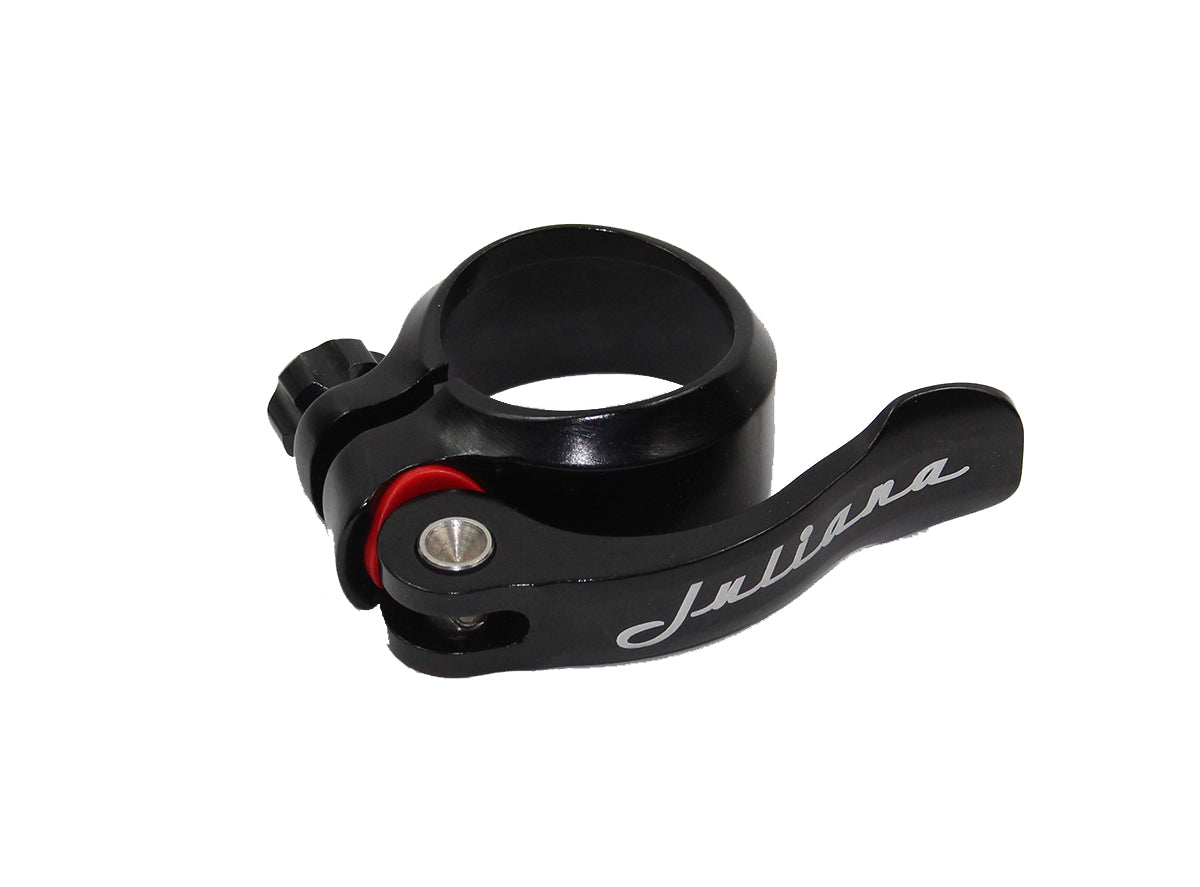 Juliana Quick Release Seat Post Clamp Black 34.9mm 