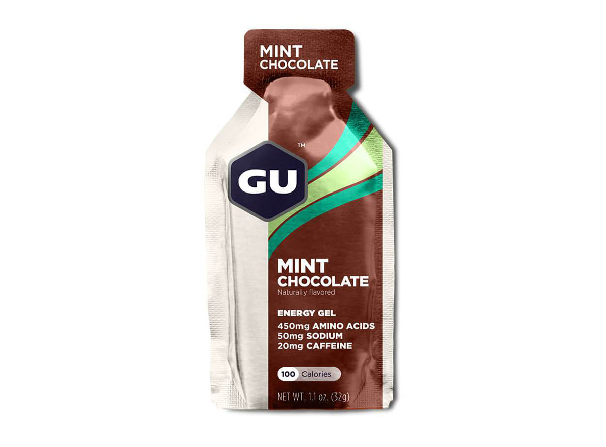 GU Energy Gel - Mint Chocolate Mint Chocolate Box of 24 