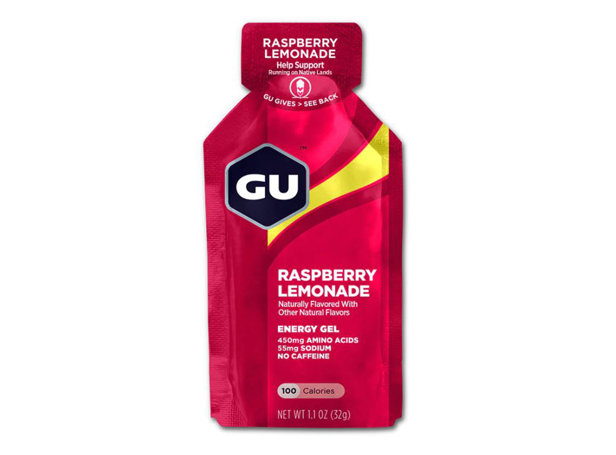 GU Energy Gel - Raspberry Lemonade – Cambria Bike