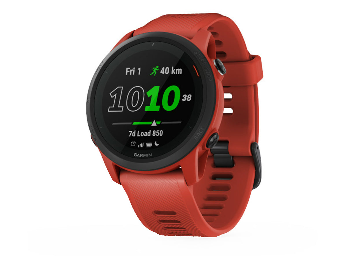 Garmin Forerunner 745 GPS Smartwatch - Magma Red - Cambria Bike