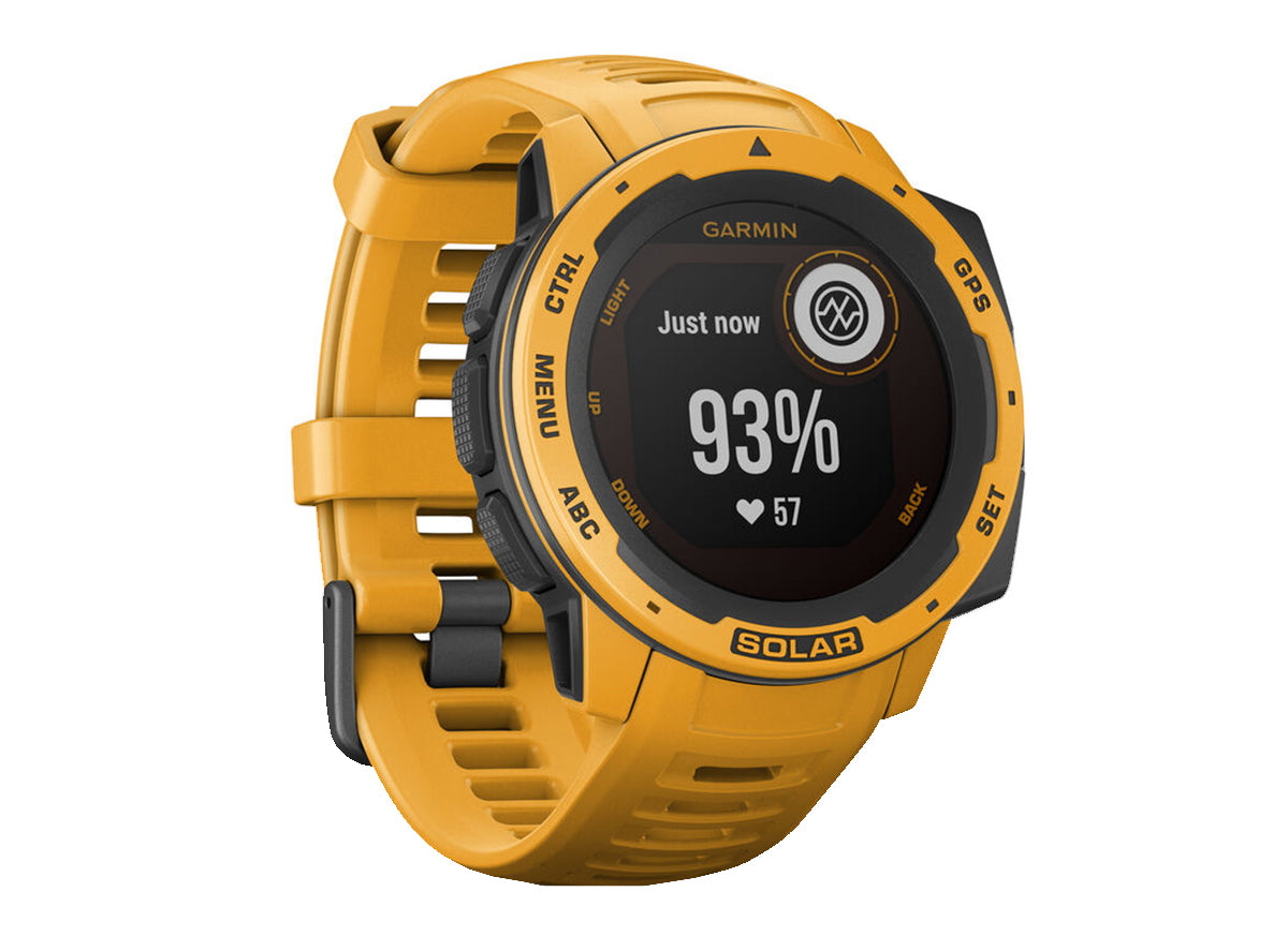 Garmin instinct sunburst discount review