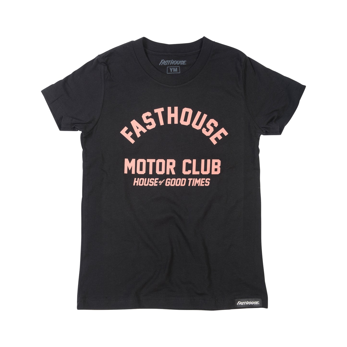 Fasthouse Brigade Tee - Youth - Black - 2022 Black Small 