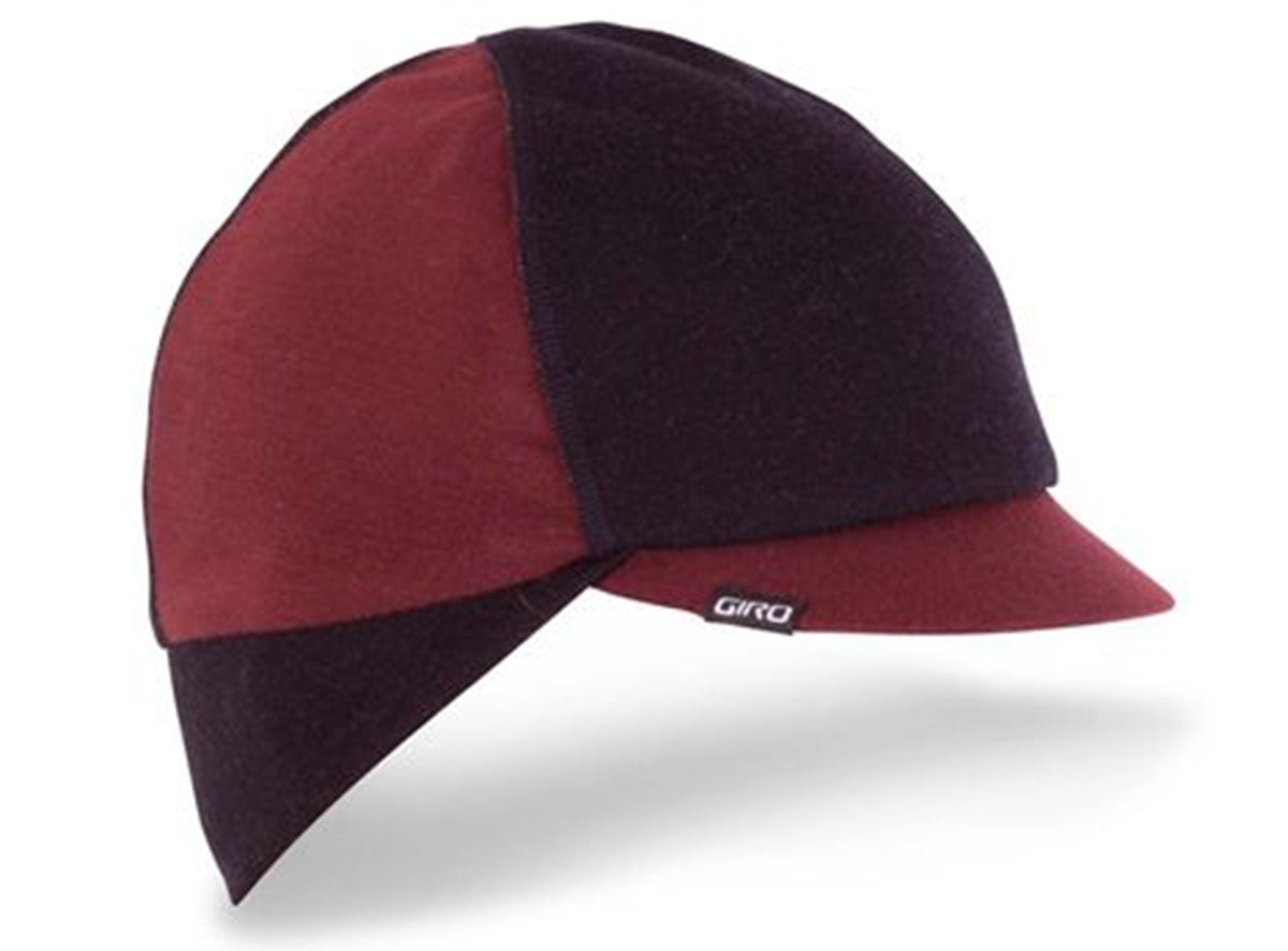 Giro Merino Winter Wool Cap - Black-Red Black - Red Large/X-Large 