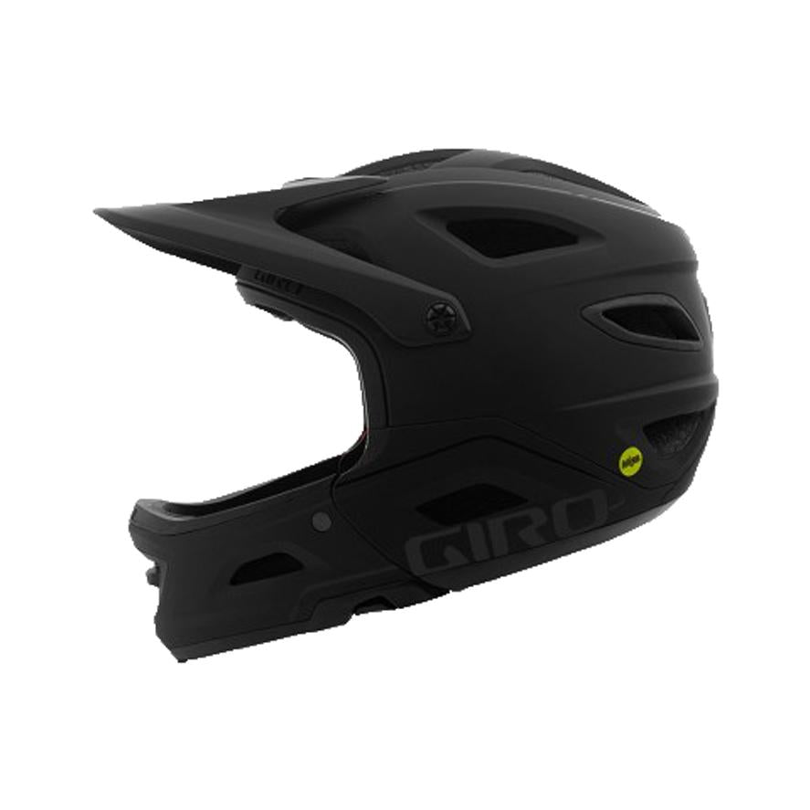 Giro Switchblade MIPS Full Face Helmet - Matt Black-Gloss Black Matt Black - Gloss Black Small 
