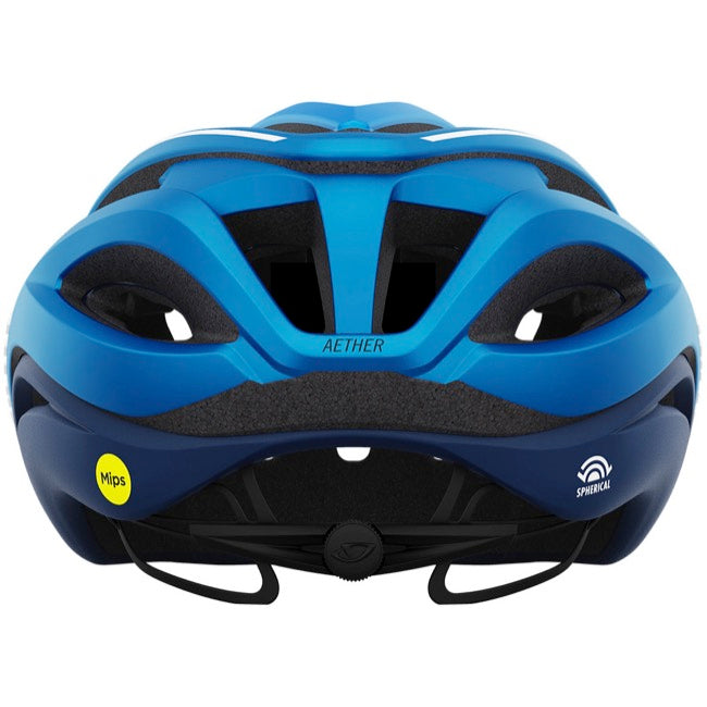 Giro Aether Spherical Road Helmet - Matt Ano Blue - 2022